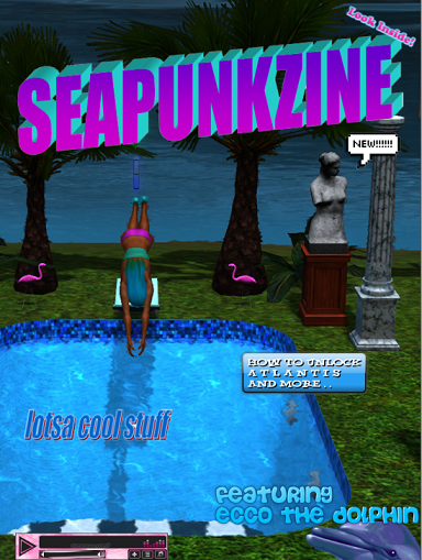 Seapunk Zine Cover